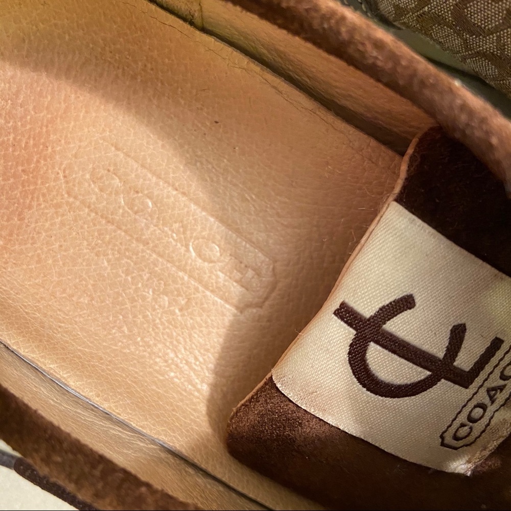 ✨EUC Coach Logo Tennis Shoes - Picture 2 of 3